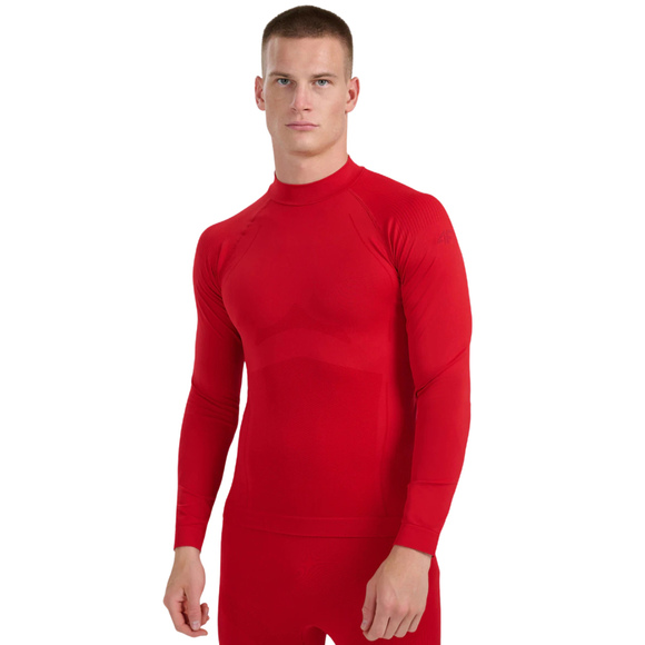 Koszulka termoaktywna męska 4F M224 ciemna czerwień 4FWAW25USEAM224 61S