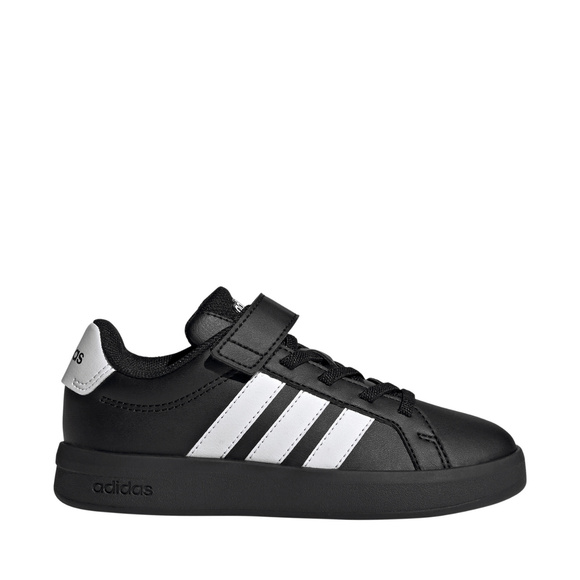Buty dla dzieci adidas Grand Court 3.0 czarno-białe KJ4369