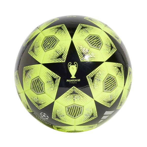 Piłka nożna adidas UCL Club 24/25 Knockout Stages żółto-czarna JH1282