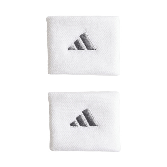 Frotka na rękę adidas Tennis Wristband Small 2 szt. biała S KV9218