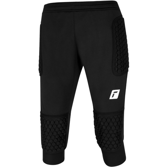 Spodnie bramkarskie dla dzieci Reusch Contest 3/4 Short Advance czarne 5227215 7702
