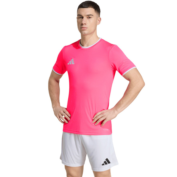 Koszulka męska adidas Entrada 26 Jersey różowa KE9839