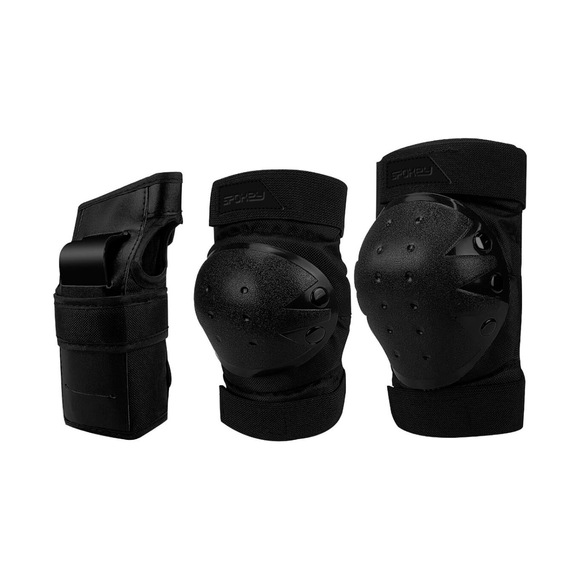 Ochraniacze do łyżworolek Spokey Shield Pro czarne 940936