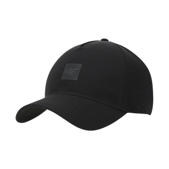 Czapka z daszkiem 4F U372 głęboka czerń 4FWSS25ACABU372 20S