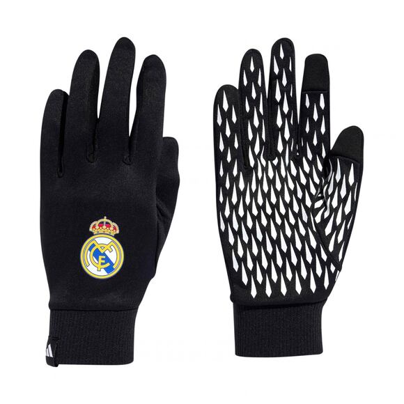 Rękawiczki adidas Real Madrid Home Fieldplayer czarne IY2877