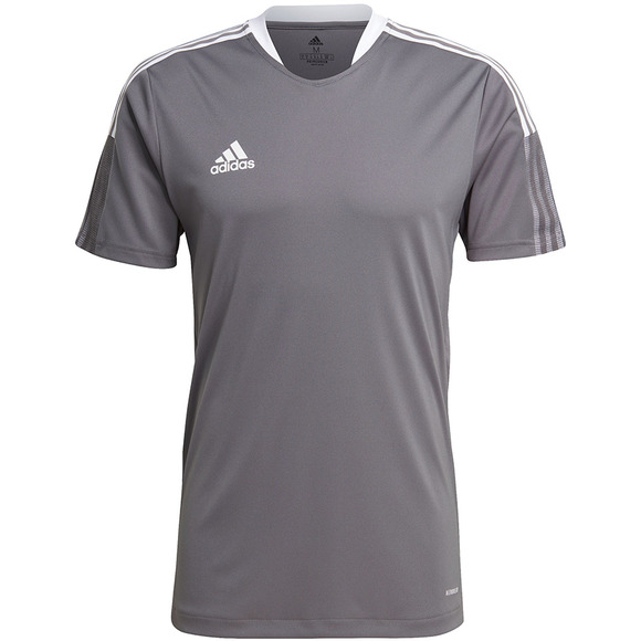 Koszulka męska adidas Tiro 21 Training Jersey szara GM7587