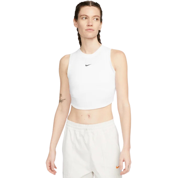 Koszulka damska Nike Sportswear Chill Knit biała FB8279 100