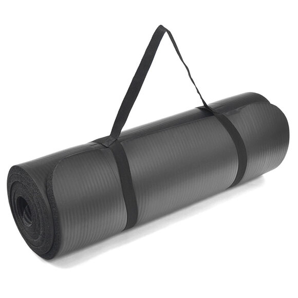 Mata Profit Fitness Pro NBR 180x60x1,5cm czarna DK 2264