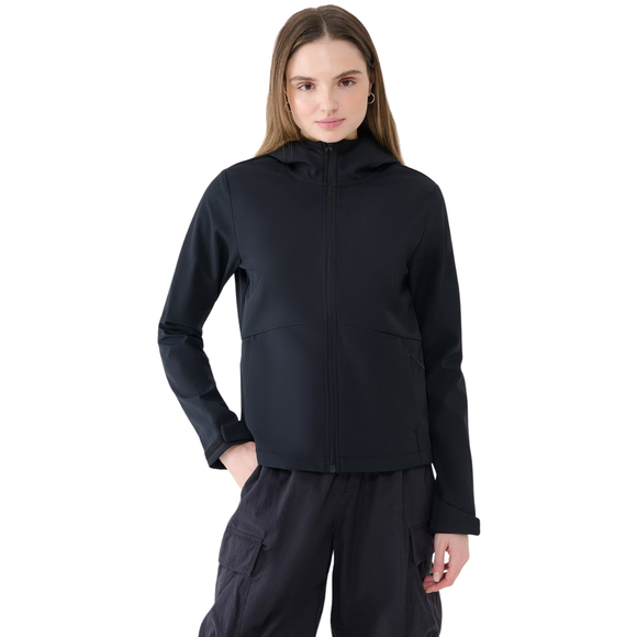 Kurtka damska softshell 4F F320 głęboka czerń 4FWSS25TSOFF320 20S