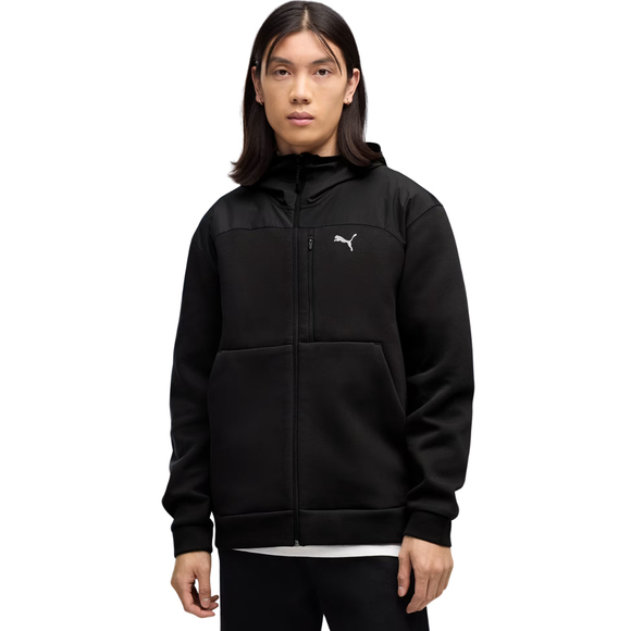Bluza męska Puma Tech Material Mix czarna 694490 01
