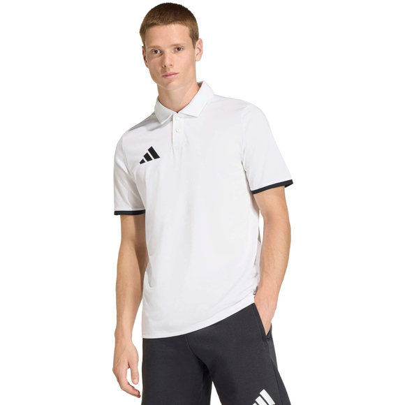 Koszulka męska adidas Entrada 26 Polo biała JZ6661