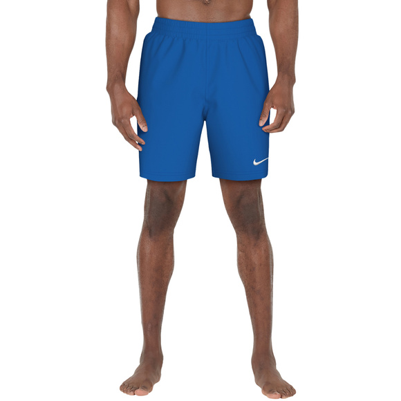 Spodenki kąpielowe Nike Essential 7 niebieskie NESSF559 494