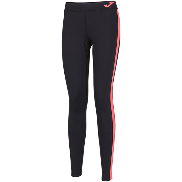 Legginsy damskie Joma Ascona Long Tight czarno-różowe 901127.119 