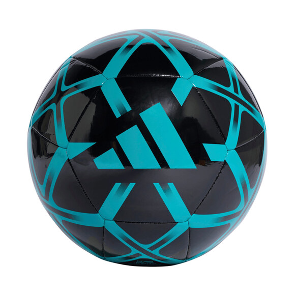 Piłka nożna adidas Starlancer Club czarno-niebieska JW1357