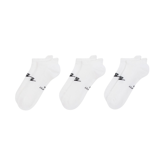 Skarpety Nike Everyday Elevated stopki 3 pary białe IH8524 901