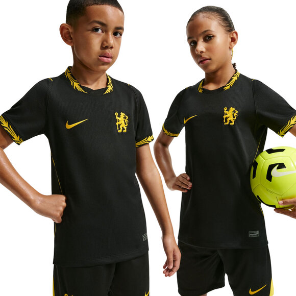 Koszulka dla dzieci Nike Chelsea F.C. Stadium 2026/27 czarna II1707 011