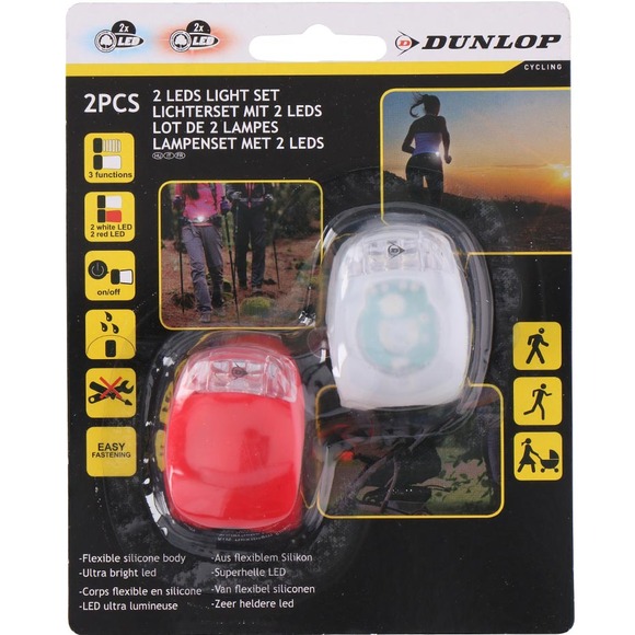 Lampka rowerowa Dunlop Bicycle light led 2 szt. SC 05320-2053202