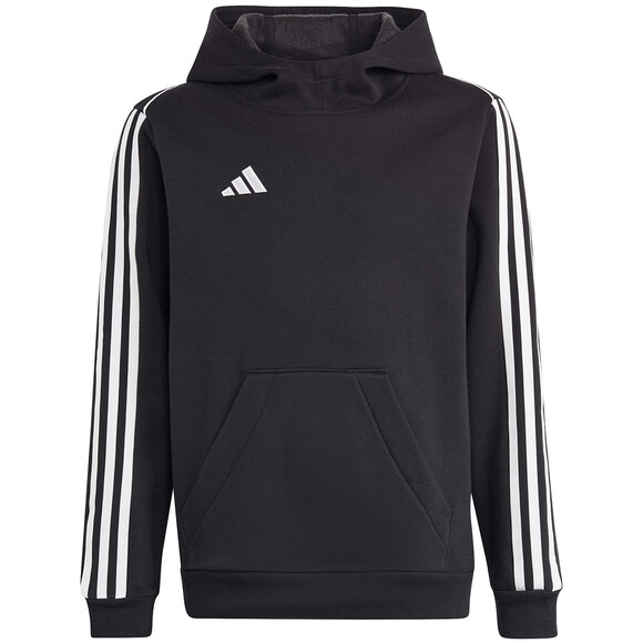 Bluza dla dzieci adidas Tiro 23 League Sweat Hoodie czarno-biała HS3606