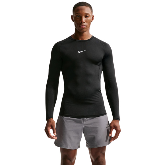 Koszulka męska Nike Dri-Fit Pro longsleeve czarna FB7919 010