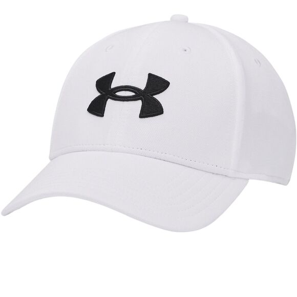 Czapka z daszkiem męska Under Armour Blitzing biała 1376700 100