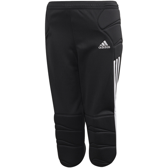 Spodnie bramkarskie dla dzieci adidas Tierro 13 Goalkeeper 3/4 Pant czarne FS0171