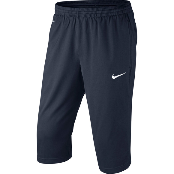 Spodnie dla dzieci Nike Libero 3/4 Knit Pant JUNIOR granatowe 588392 451