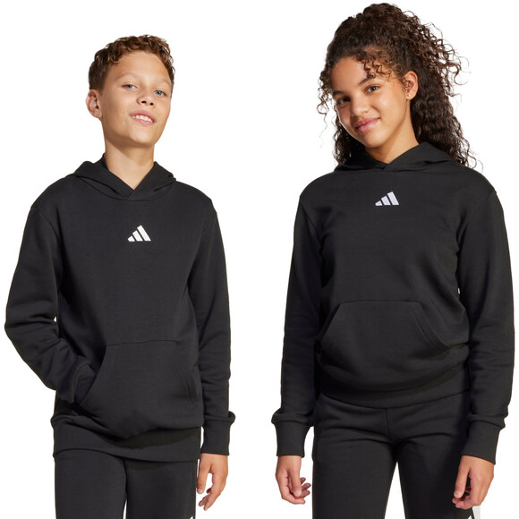 Bluza dla dzieci adidas Essentials Hoodie czarna JC9772