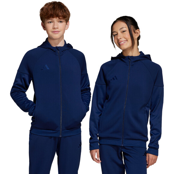 Bluza dla dzieci adidas Tiro 25 Full-Zip granatowa JC5127