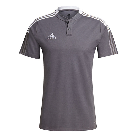 Koszulka męska adidas Tiro 21 Polo szara GM7364