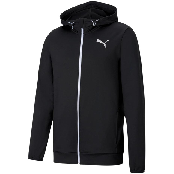 Bluza męska Puma RTG FZ Hoodie czarna 585832 01