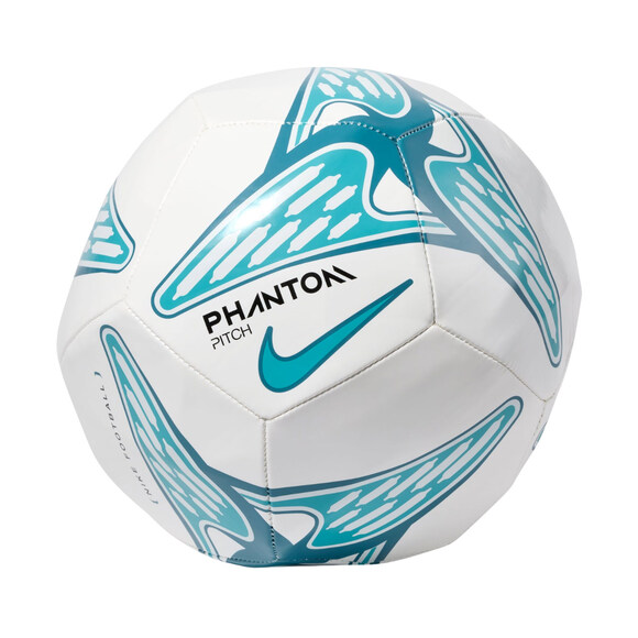 Piłka nożna Nike Phantom biało-niebieska HV6335 106