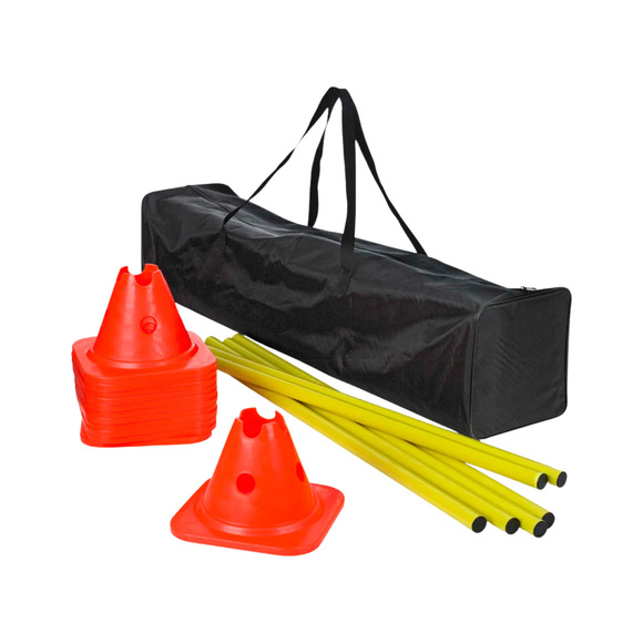 Zestaw treningowy Select 12 pachołków + 6 tyczek 800074