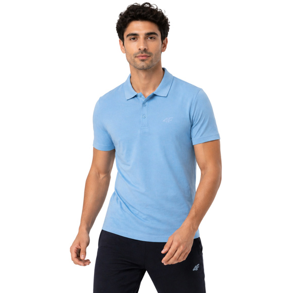 Koszulka męska 4F M0948 jasnoniebieska 4FWSS26TPTSM0948 34S