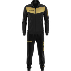 Dres Givova Luxury Visa czarno-złoty TR018L 1020