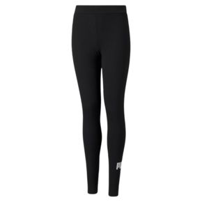 Legginsy dla dzieci Puma ESS Logo Leggings czarne 587035 01