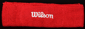Opaska na głowę Wilson czerwona WR5600190  