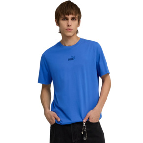 Koszulka męska Puma ESS Small No.1 Logo centered Tee niebieska 692912 23