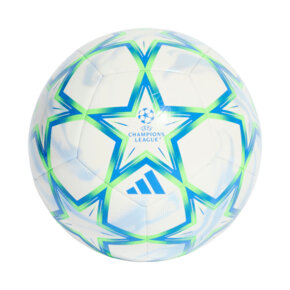 Piłka nożna adidas UCL Club 26/27 League Stage biało-niebiesko-zielona KX5863