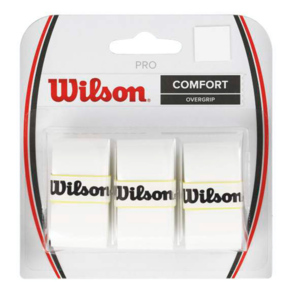 Owijka Wilson Pro Comfort Overgrip biała 3szt WRZ4014WH  