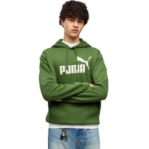 Bluza męska Puma ESS No.1 Logo Hoodie FL zielona 682571 68