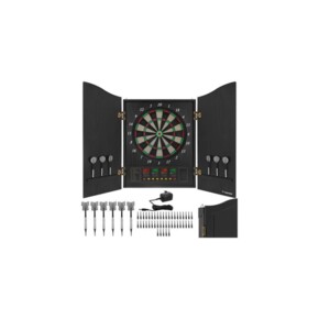 Tarcza dart elektroniczna  TRIZAND z  szafką