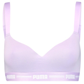 Stanik damski sportowy Puma Racer Back Top 1P Hang fioletowy  907863 07
