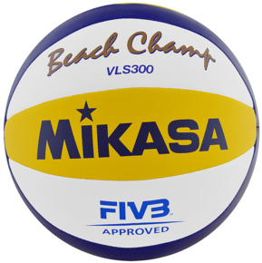 Piłka meczowa Mikasa VLS300 niebiesko-biało-żółta