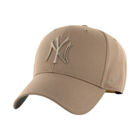 Czapka z daszkiem '47 New York Yankees MVP Raised Basic ciemny beż B-RAC17CTP-KHA