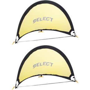 Bramka do piłki nożnej Select Pop Up 2 szt.110x80 cm żółto-czarna 800039