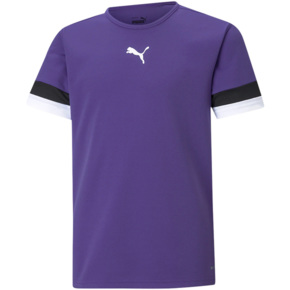 Koszulka dla dzieci Puma teamRISE Jersey Jr fioletowa 704938 10