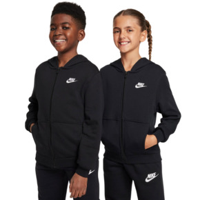 Bluza dla dzieci Nike Club Fleece czarna FD3017 010