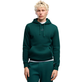 Bluza męska Puma ESS Small No.1 Logo Hoodie zielona 692914 70