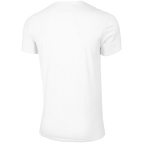Koszulka męska 4F biała H4L22 TSM040 10S