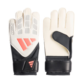 Rękawice bramkarskie dla dzieci adidas Predator Training czarno-białe KE9707